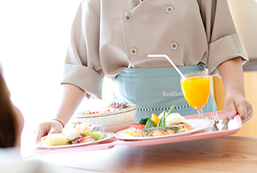 บริการอาหารในห้องพัก